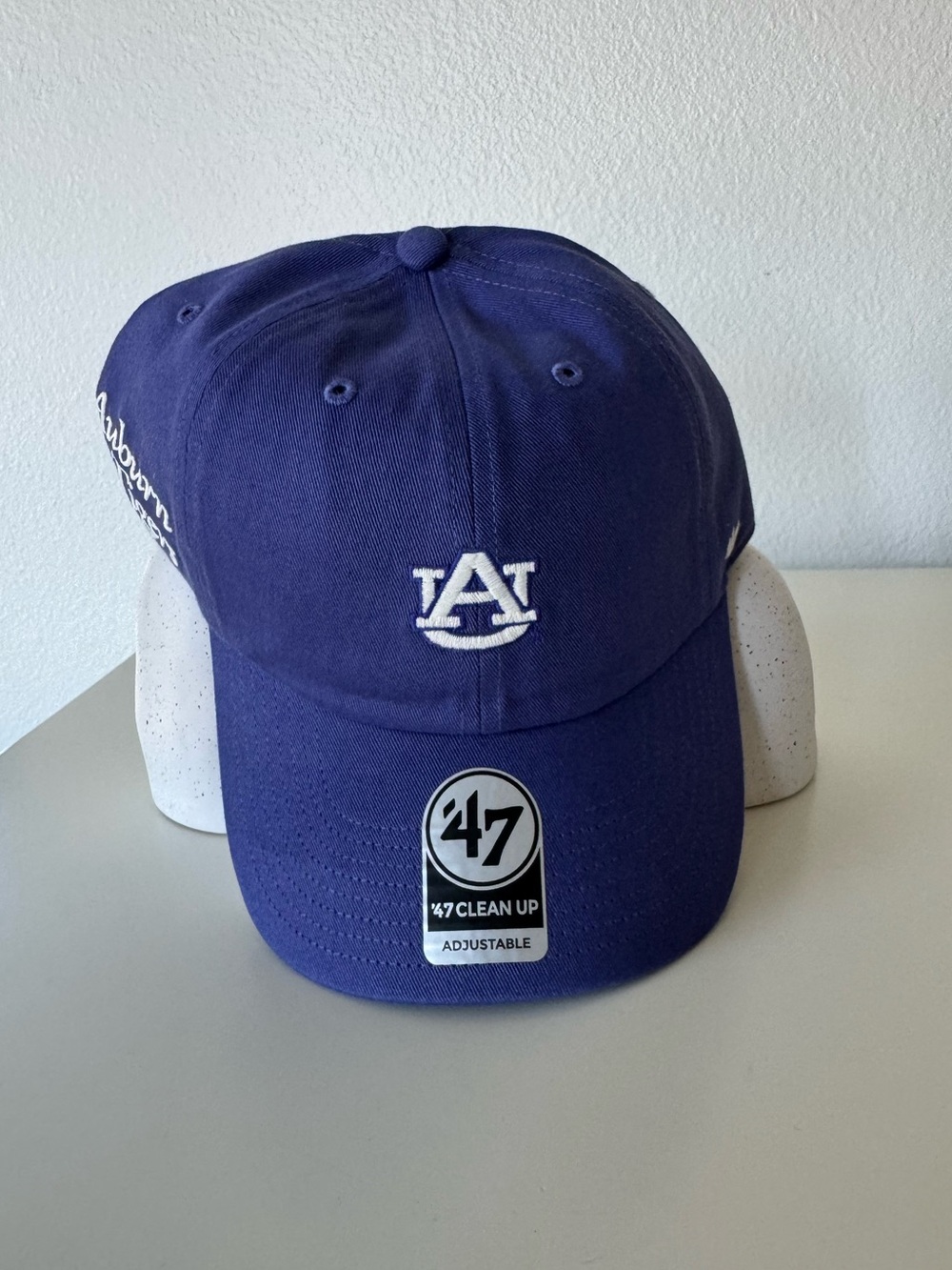 '47 Auburn University Tigers Foundation Clean Up Cap Purple Blue and White